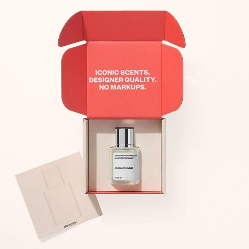 Dossier - Aromatic Sage 1.7 Fl oz (50ml) - Eau de Parfum - Inspired by Valentin's Born in Roma U.omo - Perfume Luxury - Pure Infused - Paraben Free - Vegan - For Men