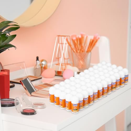50 Pcs Mini Sunscreen Lip Balms Bulk Spf 15 Lip Balms Sticks with Sunscreen Teacher Nurse Volunteer Employee Appreciation Gifts Bulk Staff Team End of Year Coworkers Gifts for Women Men