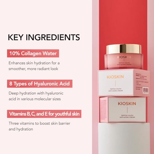 107% Smoother Crow¡¯s Feet & 104% Lifted Skin ? Boosts Elasticity & Moisture ? Firms & Restores Radiance with 10% Collagen Water & Hyaluronic Acid ? Korean Skincare Best Collagen Cream