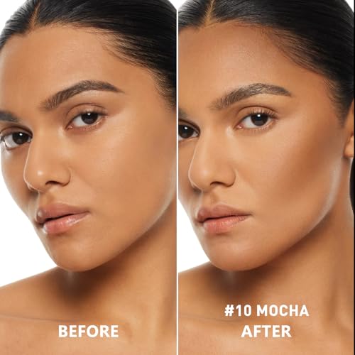 FOCALLURE Cream Contour Stick, Matte Bronzer Stick, Professional Face Shaping & Contouring Stick Makeup, Easy to Apply with Buildable Coverage, Long Lasting & Sweatproof, MOCHA