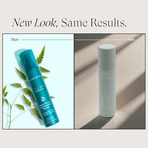 L'ANZA Healing Strength Singles & Kit, Silk Serum Strengthening Hair Treatment, Detangler Spray, Repairs Damage, UV & Heat Protection, Smooths Split Ends, Glossy Shine, Anti Humidity, Sulfate Free