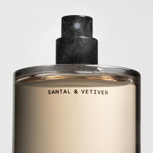 Salt & Stone Body Mist, Santal & Vetiver Scent, Skincare Infused Hair & Body Spray for Women and Men, Hydrating Fragrance with Glycerin and Red Algae, Vegan, Cruelty Free, 3.4 fl oz