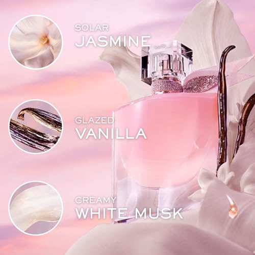Lanc?me La Vie Est Belle La Vie Vanille Nude Eau de Parfum - Long Lasting Fragrance with Notes of Solar Jasmine, Glazed Bourbon Vanilla, White Musk - Floral & Sweet Women's Perfume