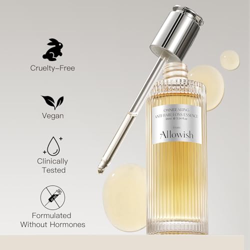 Hair Growth Serum 95 ml - Rosemary Hair Thickening Serum with Biotin, Caffeine for Hair Thinning & Shedding ? Promotes Healthy Scalp, Fuller, Nourish, Strengthens Roots