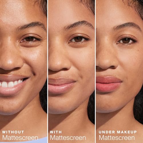 Supergoop! Mineral Mattescreen (SPF 40) - Pack of 2, 45 mL - Mineral, Oil-Free Broad Spectrum Sunscreen - Smooths Skin¡¯s Appearance, Minimizes Pores & Controls Shine - Water & Sweat Resistant