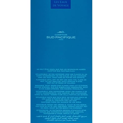Comptoir Sud Pacifique Eau de Toilette Spray, Aqua Motu, 3.3 Fl Oz