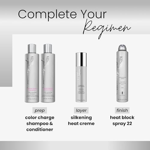 Platinum Heat Block Spray 22 | Heat Protecting Hairspray | High Hold For Ultimate Style Longevity | Clean Release From Hot Tools | All Hair Types