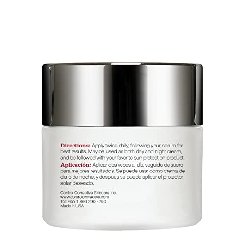 CONTROL CORRECTIVE Stem Cell Firming Moisturizer, 2 Oz - Smooths Out Fine Lines & Wrinkles, Stimulates Collagen Production, Protects Skin Stem Cells Against Uv Stress, No Parabens Or Synthetic Dyes