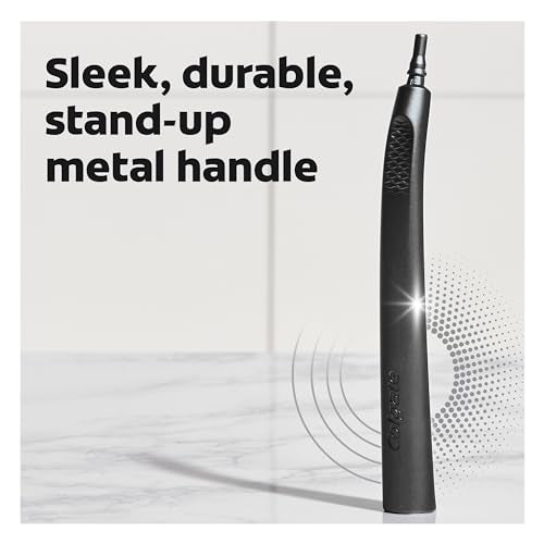 Colgate Keep Charcoal Replaceable Head Toothbrush Starter Kit, 2 Brush Heads