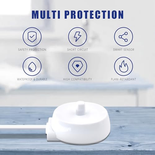 Charger Replacement Fit for Oral B Electric Toothbrush IO Series 3 4 5 6, 3757, Inductive Charging Base Portable Waterproof Power Cord