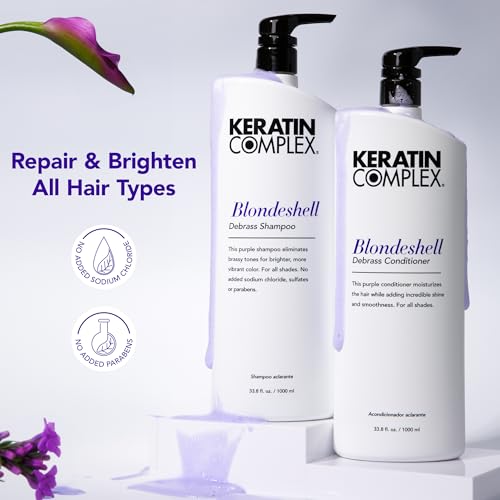 Keratin Complex Blondeshell Debrass Shampoo