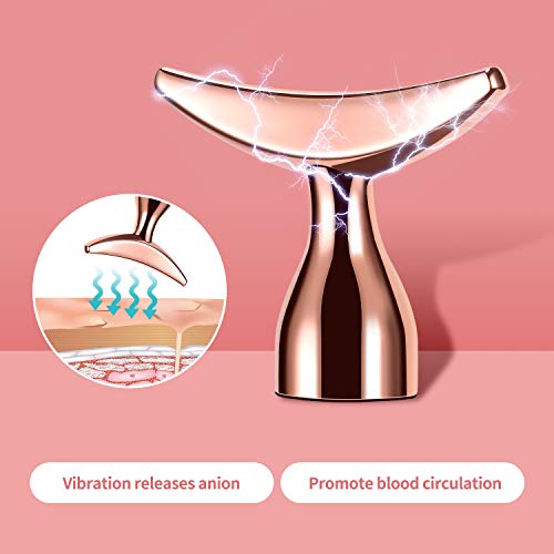 2-in-1 Face Massager Roller Electric Face Roller, 3D Roller and Crescent-Shape Face Massager Kit for Face Skin Care Tools