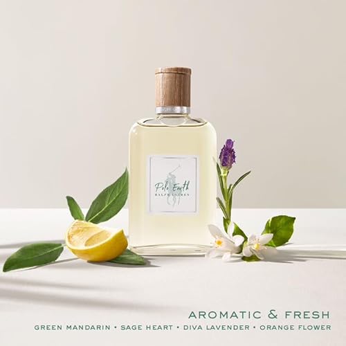RALPH LAUREN FRAGRANCES - Polo Earth - Eau de Toilette - Citrus & Floral - With Notes of Bergamot, Sage, and Lavendar