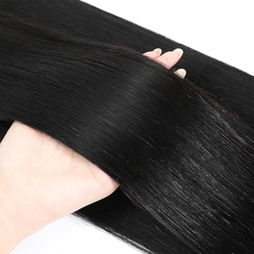 16A Raw Human Hair Bundles 100% Burmese Virgin Straight Bundles Human Hair, Sliky Boutique Extensions, Can Be Dyed and Restyled, Full Ends, Vertical Smooth (Straight 1 Bundle, 30 Inch)