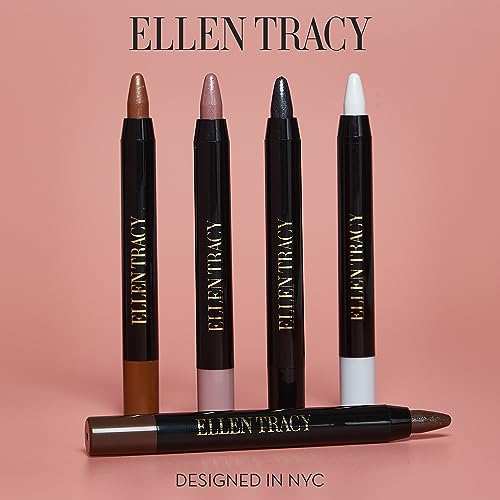 ELLEN TRACY Eyeshadow and Liner Stick Collection | 5 Piece Set | Smudge Proof, Blendable, and Long Lasting| Enhance Your Eyes with Vibrant Colors and Precise Definition