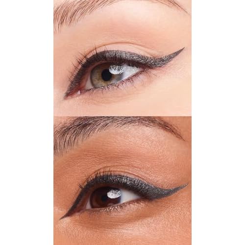 stila Waterproof Liquid Eye Liner, Stay All Day Makeup with Fine Brush Tip Lasting Satin Finish, Smudge-Proof & Transfer-Resistant