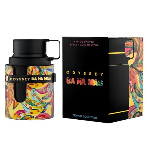 Armaf Odyssey Ba Ha Mas Tropical Collection ? Fruity, Aquatic, Woody ? Eau de Parfum Spray Long-Lasting Fragrance for Unisex, 3.4 Ounce / 100 ml