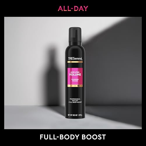 TRESemm? Plumping Mousse Amplified Volume for 24H Lift and Body with Pro Lock Technology 10.5 Fl Oz