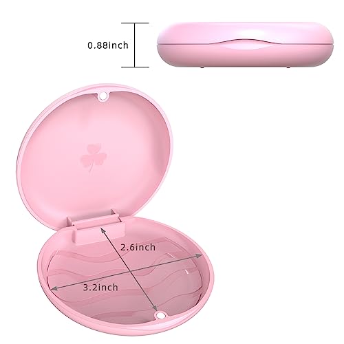 Orthodontic Mouthguard & Dental Retainer Case - Aligners Case (Pink)