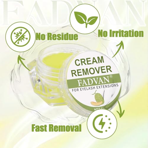 Lash Remover for Eyelash Extensions 5g Lash Extension Remover Fresh Lash Glue Remover Fast Dissolution Lash Extension Remover for Sensitive Eyes Cluster Lash Glue Remover XJG01