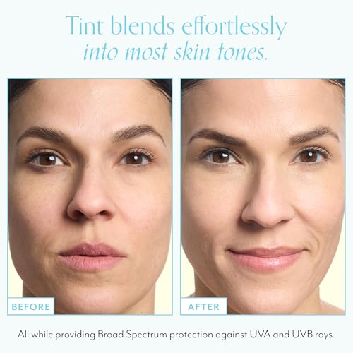 Bliss Block Star SPF 30 Daily Tinted Mineral Sunscreen with Zinc Oxide - All Skin Tones - 100% Mineral Broad Spectrum Sunscreen with Titanium Dioxide & Antioxidant Blend- 1.4 fl oz.