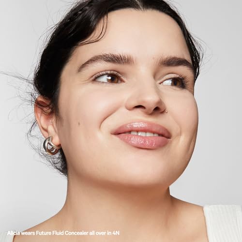 Milk Makeup Future Fluid All Over Cream Concealer - Medium-to-Full Coverage - Up to 12-Hour Wear - Crease-Proof Finish - Vegan, Cruelty Free
