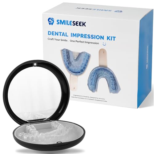 Clear Retainer for Teeth ? Upper & Lower Dental Retainers, BPA & Latex-Free DIY at-Home Retainer Kit