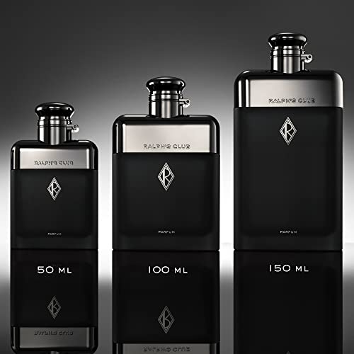 RALPH LAUREN FRAGRANCES - Ralph's Club - Parfum - Men's Cologne - Woody & Ambery - With Lavandin, Vetiver, Cardamom, and Patchouli - Intense Fragrance