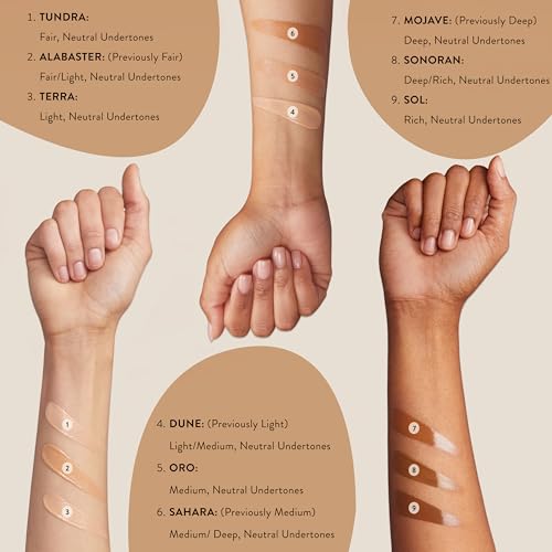 Honest Beauty CCC Clean Corrective with Vitamin C Tinted Moisturizer | Mineral SPF 30 | Vegan + Cruelty Free | Alabaster Fair Light, 1 fl oz
