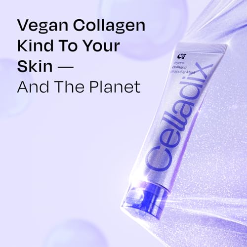 Celladix Hydro Collagen Wrapping Mask ? Overnight Hydrating & Firming Peel-Off Face Mask, Vegan Collagen, Niacinamide?Pore Minimizing & Radiance Boost, Korean Skincare, 2.53 Fl Oz (Pack Only)