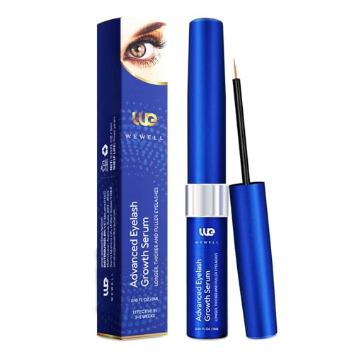Advanced Eyelash Growth Serum for Lash: Premium Lash Enhancer for Natural Thicker and Longer Lashes ? Booster for Enhanced Eyelash Thickness 3Ml