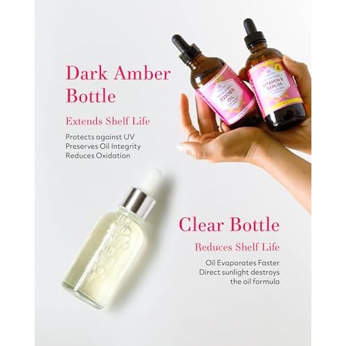 Leven Rose Jojoba Oil Organic, Pure Cold Pressed Natural Unrefined Moisturizer for Skin Hair and Nails 4 oz