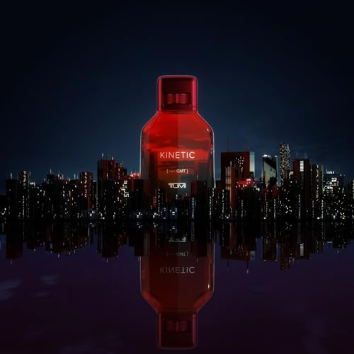 TUMI KINETIC [--:-- GMT] - Masculine & Spicy Cologne for Men with Smoky & Woody Notes - 3.4 oz & 1.0 oz Eau de Parfum