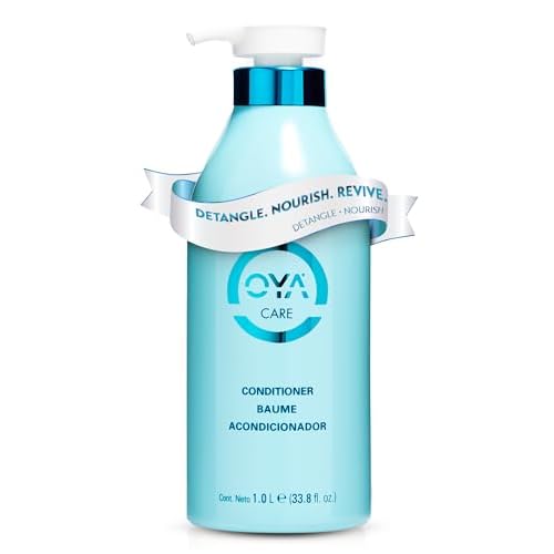 OYA Care Conditioner for Color-Treated Hair ? Hydrating & Moisturizing Conditioner for Women & Men ? Reduces Frizz, Strengthens Dry & Damaged Hair ? For Fine, Thin, Wavy & Frizzy ? 1L / 33.8 fl. oz.