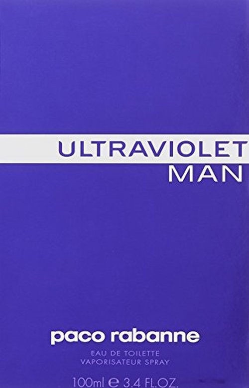 Paco Rabanne Ultraviolet By Paco Rabanne For Men. Eau De Toilette Spray 3.4 Ounces