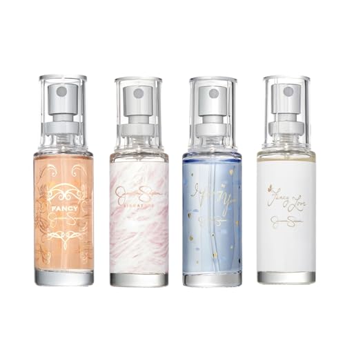 Jessica Simpson Collection 4-Piece Gift Set for Women ? Mini Eau de Parfum Travel Spray ? 0.5 Ounce