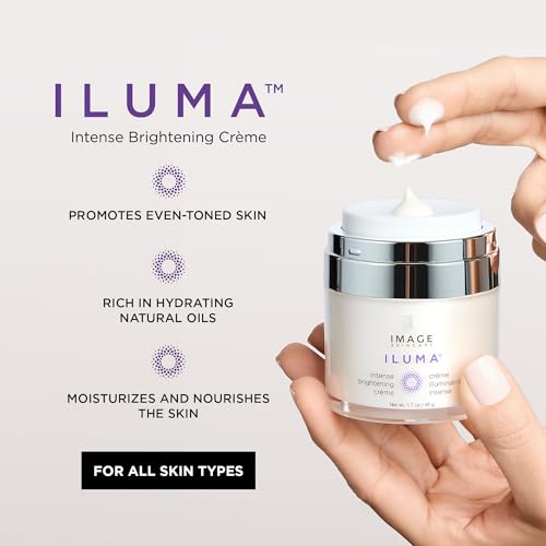 IMAGE Skincare, ILUMA Intense Brightening Cr?me, Facial Night Cream with Vitamin C to Minimize Appearance of Dark Spots and Discoloration, 1.7 oz