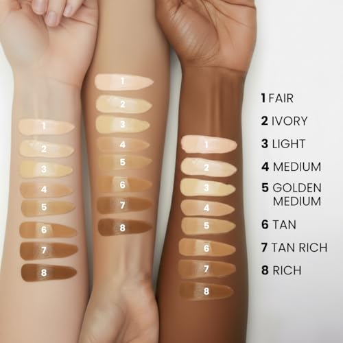 Prime Prometics PrimeSkin CC+ Cream for Mature Women ? Lightweight Liquid-to-Powder Foundation ? Blurs Pores & Covers Age Spots ? Crease-Free, Hydrating & Soft-Matte Finish for Sensitive Skin (Light)