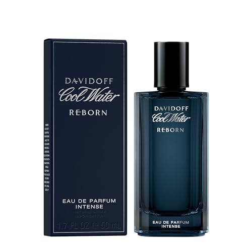 Davidoff Cool Water Reborn Eau de Parfum Intense ? Woody Men's Cologne ? With Notes of Galbanum, Amber & Vetiver ? Long Lasting Fragrance