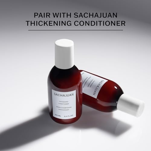 SACHAJUAN Thickening Hair Shampoo, Volumizing, Heat & UV Protectants, Shine & Smooth Volume, Paraben-Free
