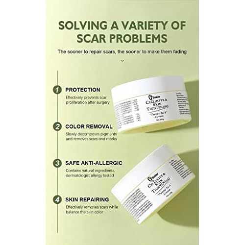 Stretch Marks and Scars Removal Cream for Pregnancy - Scars Repair, Abdominal Firming, and Gentle Stretch Marks Eradication Skincare Body