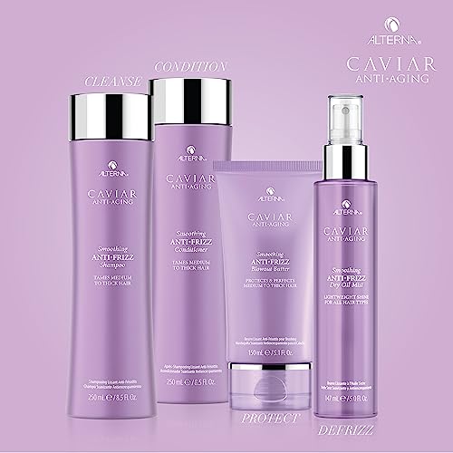 CAVIAR Anti-Aging Smoothing Anti-Frizz Shampoo| For Medium, Thick Hair | Smooths Hair, Tames Frizz | Sulfate Free