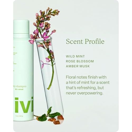 Divi Dry Shampoo Spray for Women - Formulated to Absorb Oil, Balance the Scalp and Extend Time Between Washes - Free of Benzene, Butane, Propane and Talc