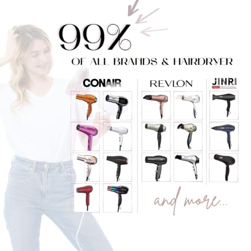 Universal Hair Diffuser ¡°Super Sturdy¡± 1.7 Inch to 2.6 Inch for Natural Curly and Wavy Hair, Hair Dryer Attachment (Pink 2 Aroma Upgrade)