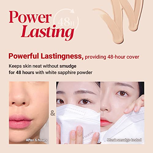 ESPOIR Pro Tailor Foundation Be Velvet SPF22 PA++ #2 vanilla (1.01 fl oz ) | Powerful Lastingness, Providing 48-Hour Cover | Easy Blending, Thin Coverage Improving Skin Texture | Comfortable Velvety