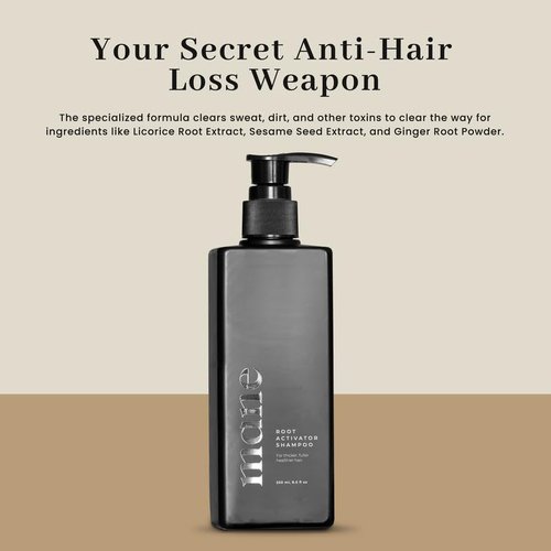 Superior Mane Root Activator Shampoo & Conditioner for Men – Nourishing Daily Hair Care Set – Supports Healthier, Fuller-Looking Hair with Ginseng, Oat & Sesame Extracts – Unscented, 17 fl oz (2 Pack)