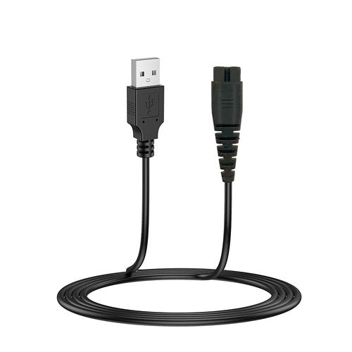 LIANSUM 5V USB Charger Cord Compatible with Hatteker Cordless Hair Trimmer RFC-588 RFC-598 RFC-692 RFC-690 RSCX-7568 RFC-696 RSCX-9598 RFC-692 RFC-696B Electric Hair Clippers Charging Power Cable 5FT