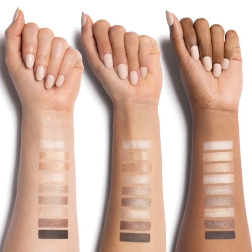 Physicians Formula Shimmer Strips Eyeshadow, Multi-Finish Nude Palette with Extreme Shimmer, Hypoallergenic & Cruelty-Free ? Nude