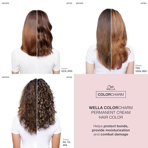 COLORCHARM Permanent Cream Hair Dye | Darkest Brown, Black Hair Colors | Intense Natural, Cool Espresso Shades | 100% Gray Coverage | Vegan, Free of Phthalates & Parabens | 2 oz.