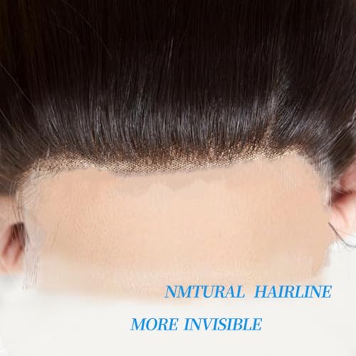 Body Wave Frontal 13 x 4 HD Transparent Lace Frontals With Bangs Baby Hair 100% Remy Human Hair Natural Color (13 x 4 Lace Frontal, 16 Inch)